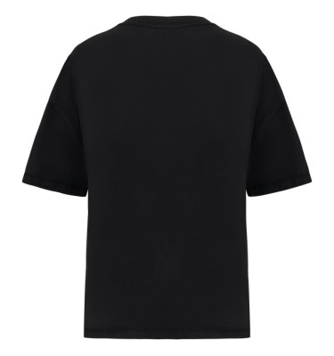 LADIES’ WASHED EFFECT OVERSIZED T-SHIRT