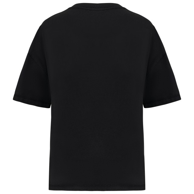 LADIES’ WASHED EFFECT OVERSIZED T-SHIRT