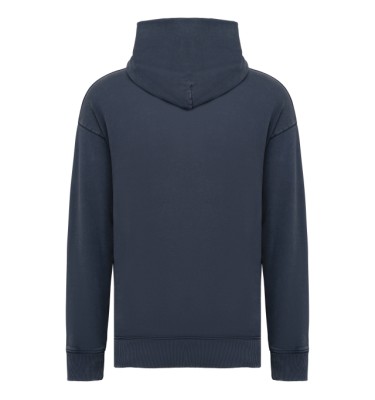 UNISEX WASHED EFFECT OVERSIZE HOODED SWEATSHIRT