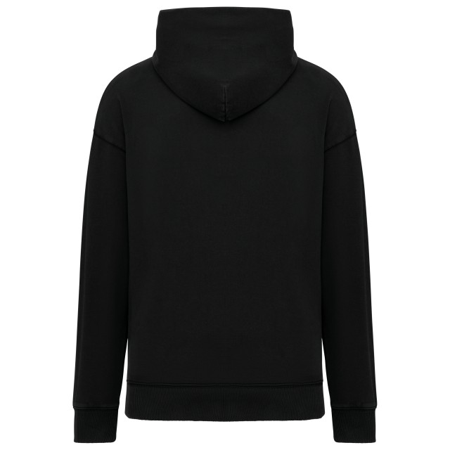 UNISEX WASHED EFFECT OVERSIZE HOODED SWEATSHIRT