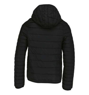 KIDS' LIGHTWEIGHT HOODED PADDED JACKET