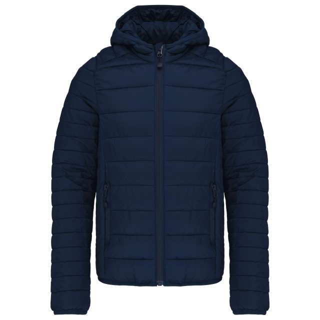 KIDS' LIGHTWEIGHT HOODED PADDED JACKET