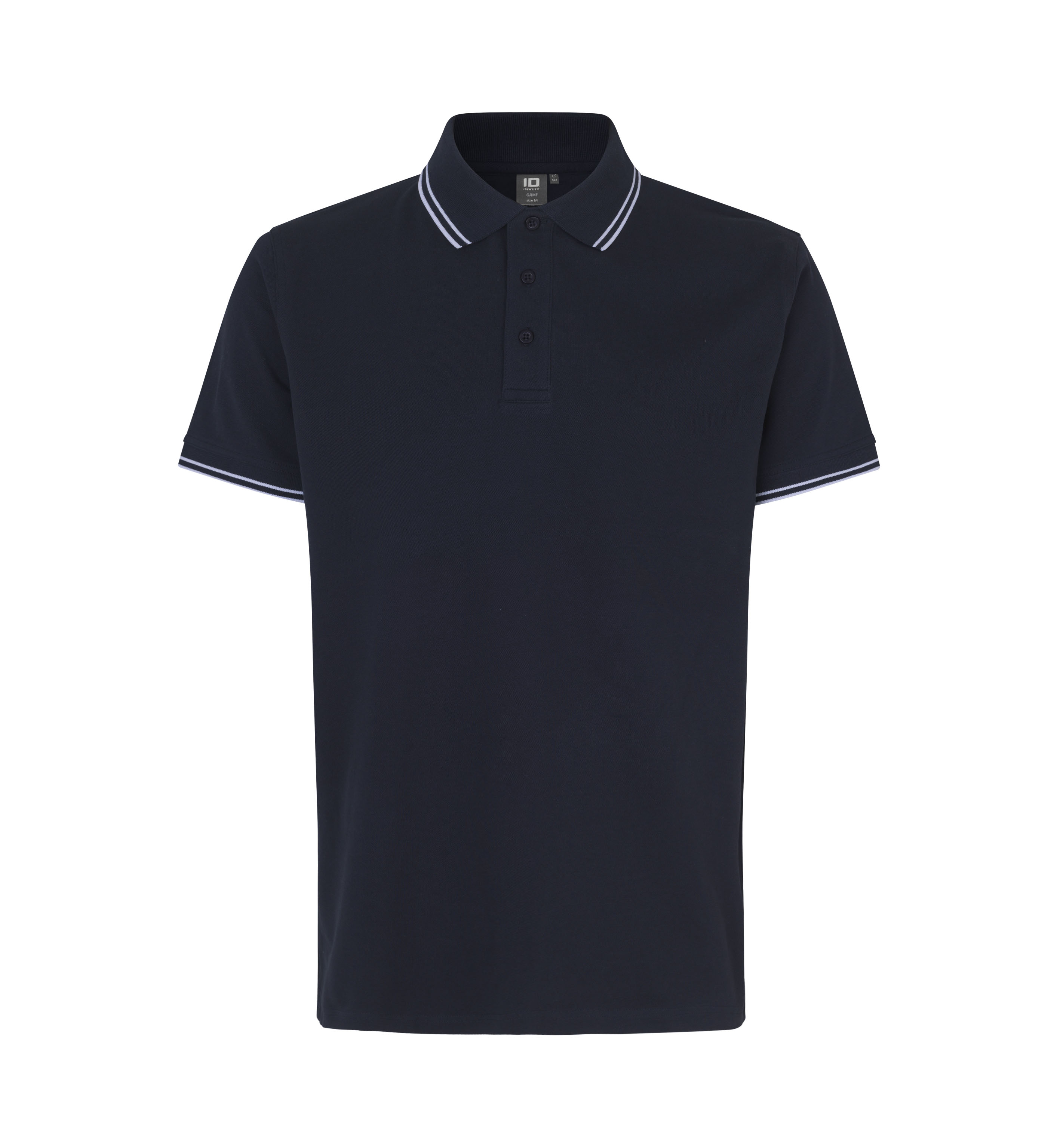 Kontrastowa koszulka polo | stretch