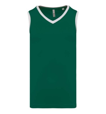 Dark green/white