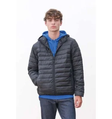 SOL'S STREAM HOODED MEN - LIGHTWEIGHT HOODED PADDED JACKET