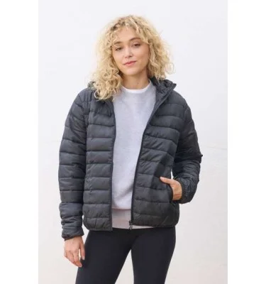 SOL'S STREAM HOODED WOMEN - LIGHTWEIGHT HOODED PADDED JACKET