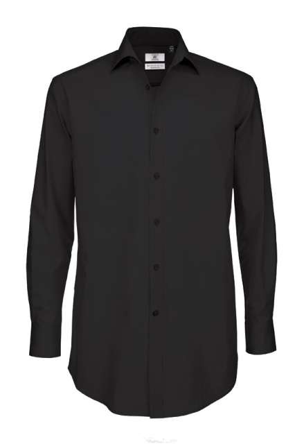 B&C BLACK TIE LSL /MEN