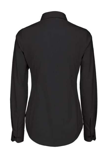 B&C BLACK TIE LSL /WOMEN