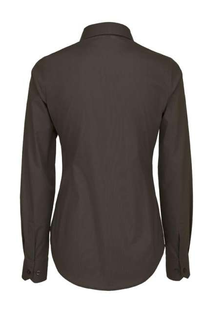 B&C BLACK TIE LSL /WOMEN