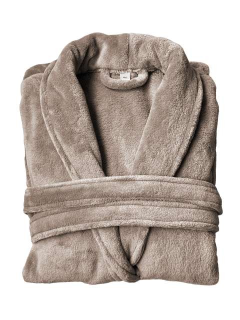 OLIMA CORAL FLEECE BATHROBE