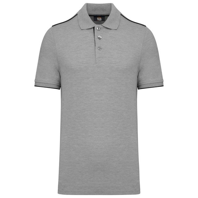 MEN'S SHORT-SLEEVED CONTRASTING DAYTODAY POLO SHIRT