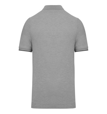 MEN'S SHORT-SLEEVED CONTRASTING DAYTODAY POLO SHIRT