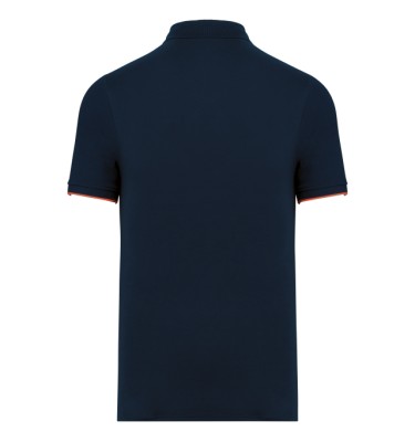 MEN'S SHORT-SLEEVED CONTRASTING DAYTODAY POLO SHIRT