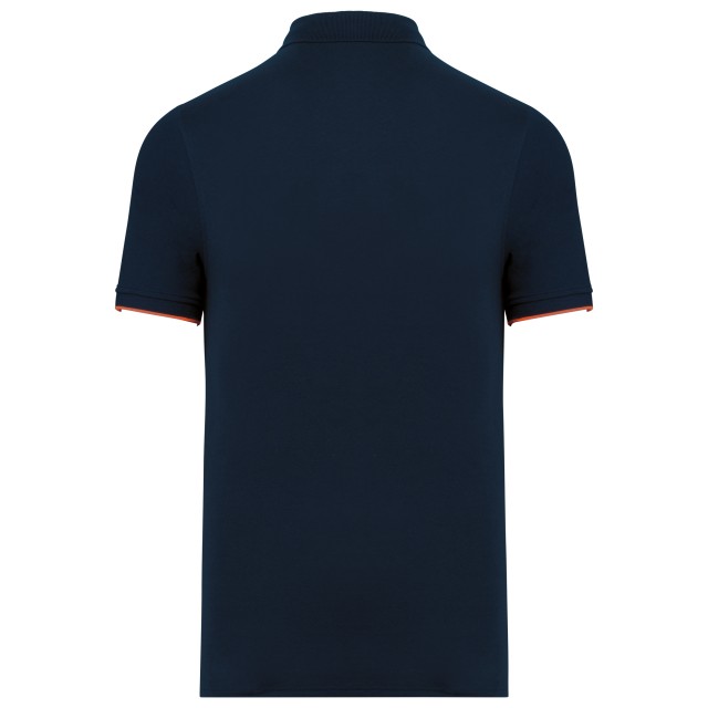MEN'S SHORT-SLEEVED CONTRASTING DAYTODAY POLO SHIRT