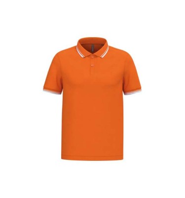Orange/white