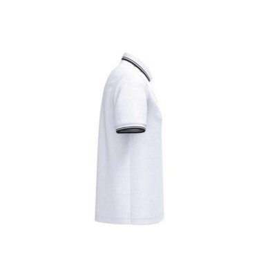 MEN'S SHORT-SLEEVED POLOSHIRT WITH CONTRASTING PIPING