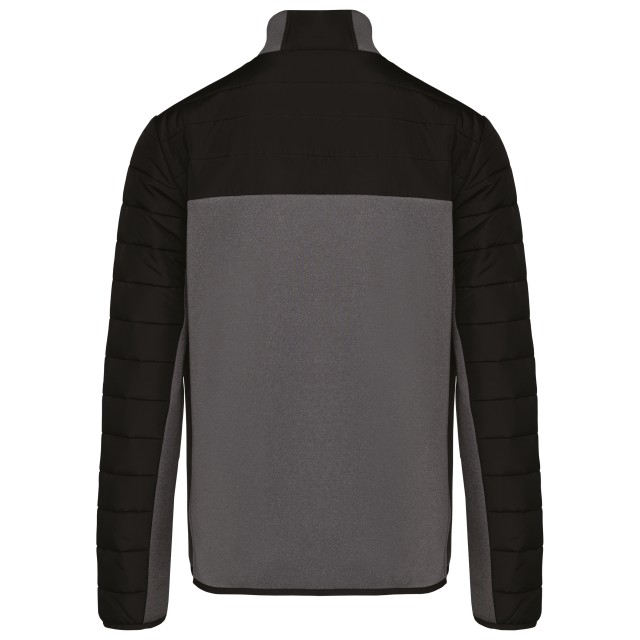 MEN'S BI-MATERIAL PADDED JACKET