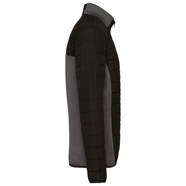 MEN'S BI-MATERIAL PADDED JACKET