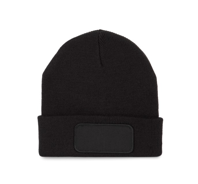 BEANIE WITH PATCH