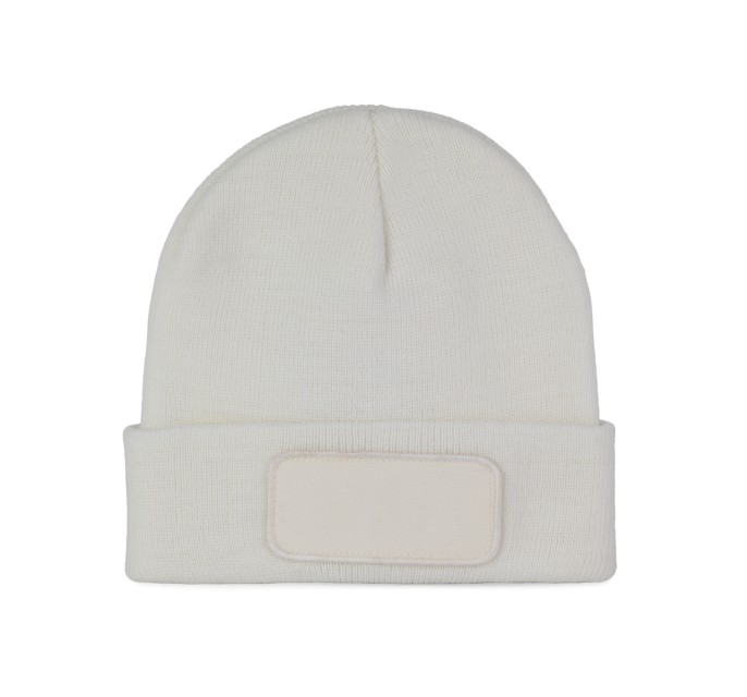 BEANIE WITH PATCH