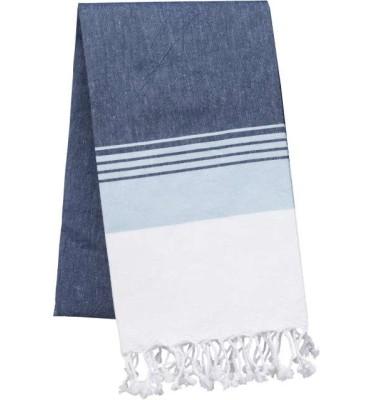 Striped denim/sky blue