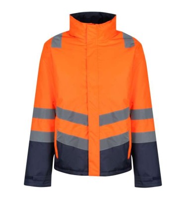 Orange/navy