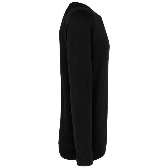 MEN'S ORGANIC COTTON CREW NECK RAGLAN SLEEVE SWEATSHIRT
