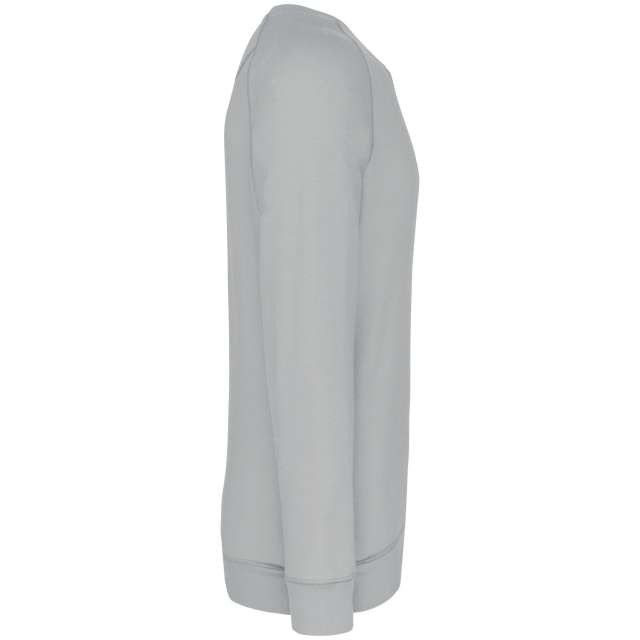 MEN'S ORGANIC COTTON CREW NECK RAGLAN SLEEVE SWEATSHIRT