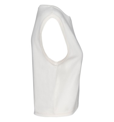 ECO-FRIENDLY LADIES’ SLEEVELESS CROP T-SHIRT