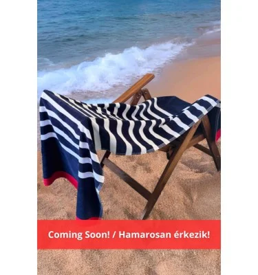 OLIMA „SAILOR” BEACH VELOUR TOWEL