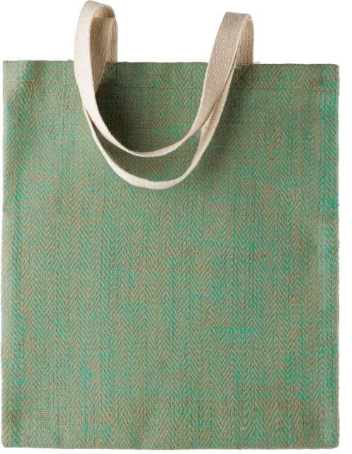 100% NATURAL YARN DYED JUTE BAG