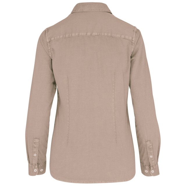 LADIES' WASHED SHIRT