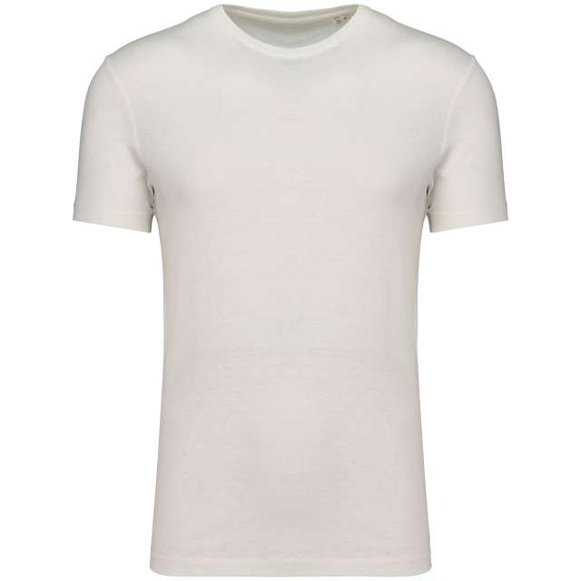 ECO-FRIENDLY  UNISEX ORGANIC COTTON AND LINEN T-SHIRT