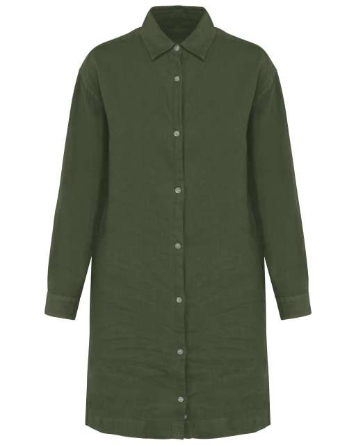 LADIES' LINEN DRESS SHIRT