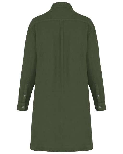 LADIES' LINEN DRESS SHIRT