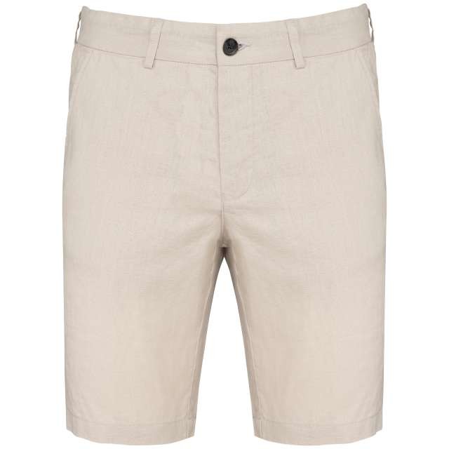 MEN'S LINEN BERMUDA