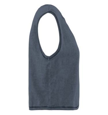 ECO-FRIENDLY LADIES’ SLEEVELESS CROP T-SHIRT