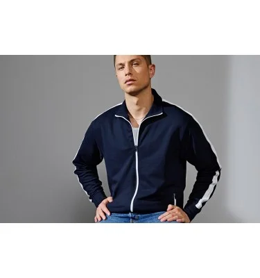 Bluza kardigan | kontrastowa