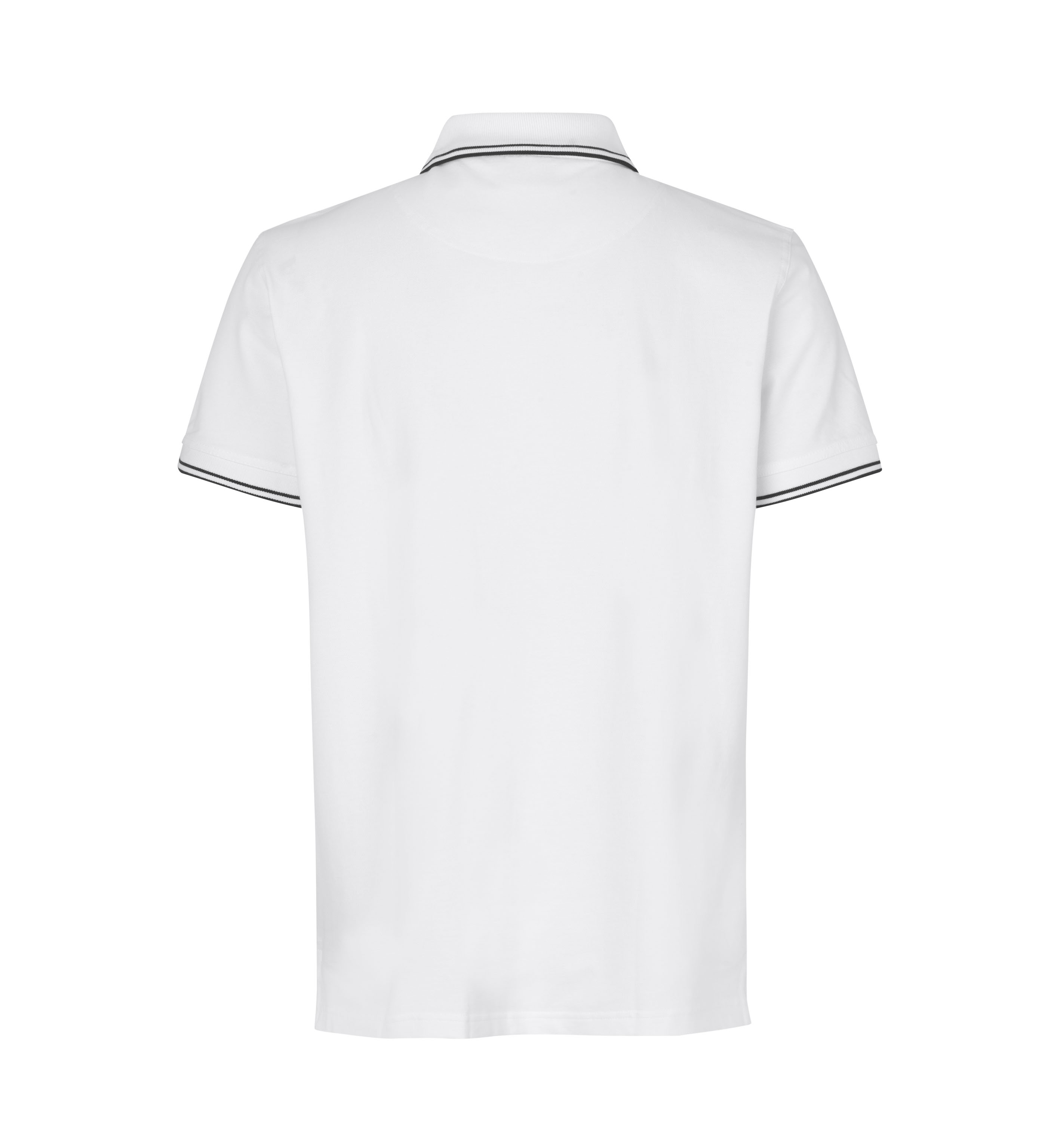 Kontrastowa koszulka polo | stretch