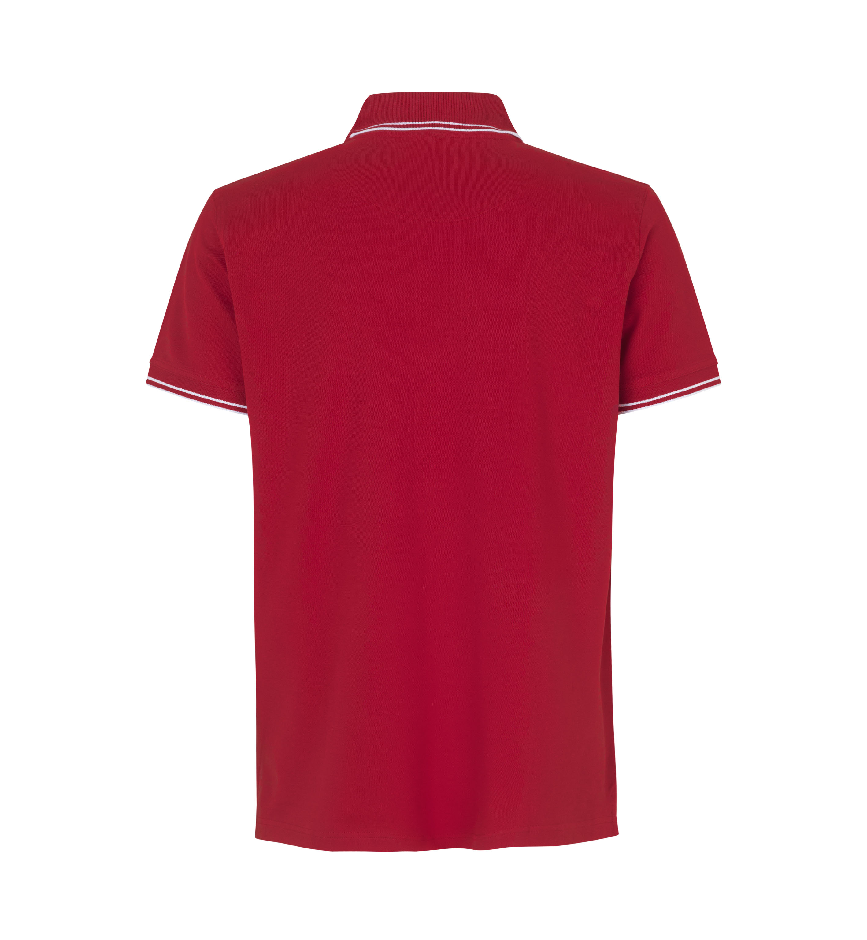 Kontrastowa koszulka polo | stretch