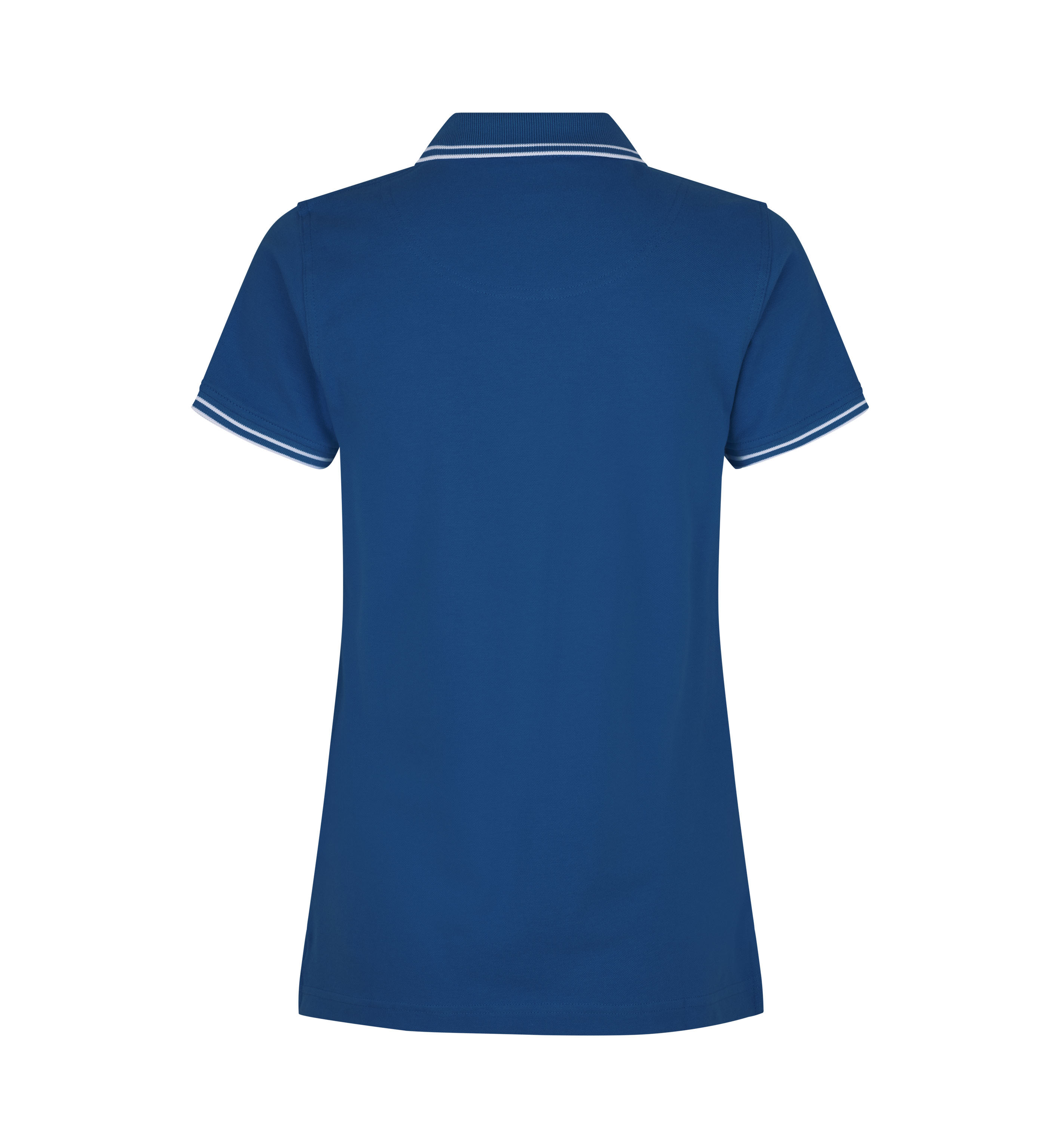 Kontrastowa koszulka polo | stretch | damska
