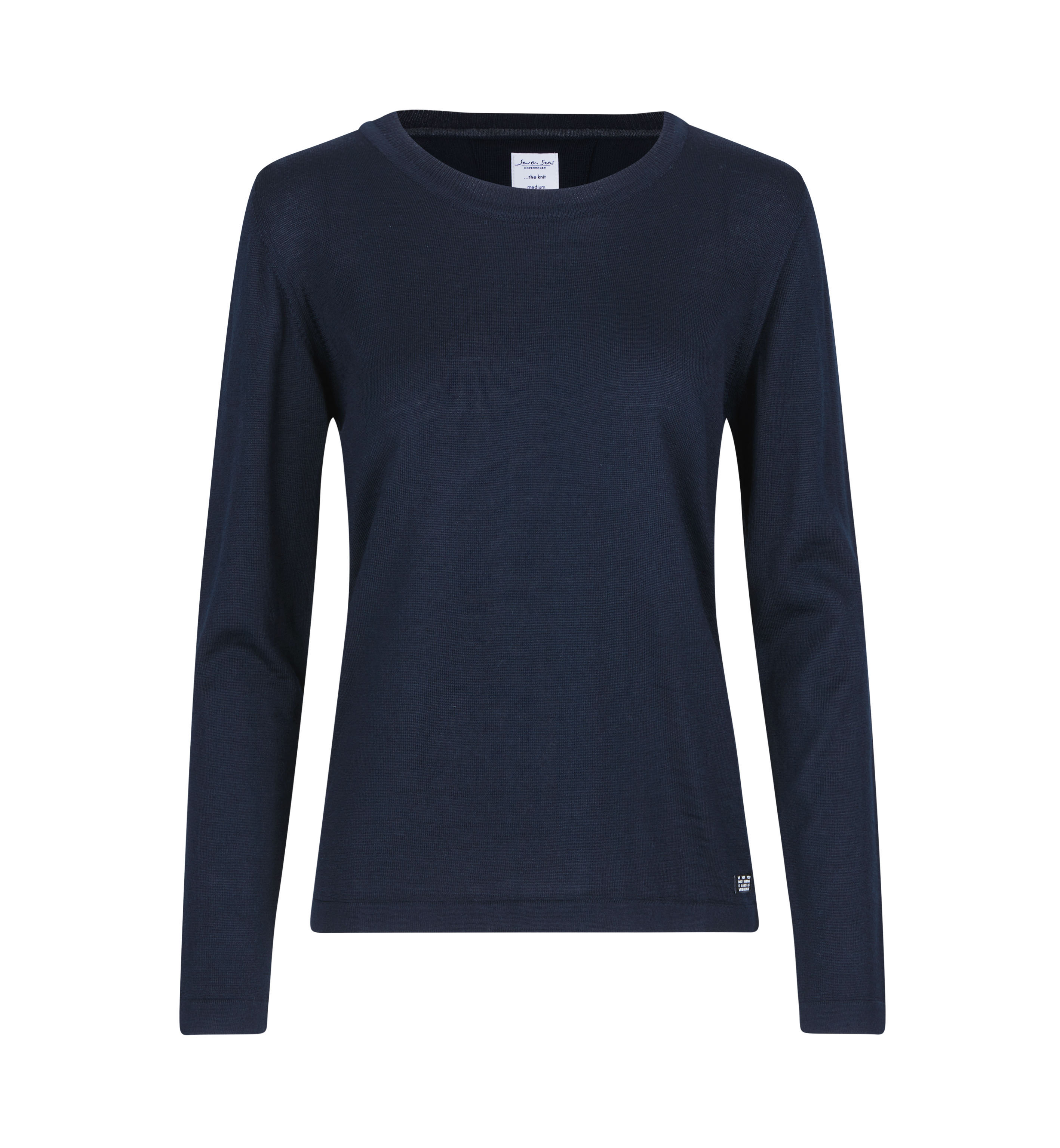 SEVEN SEAS The knit | o-neck | damski