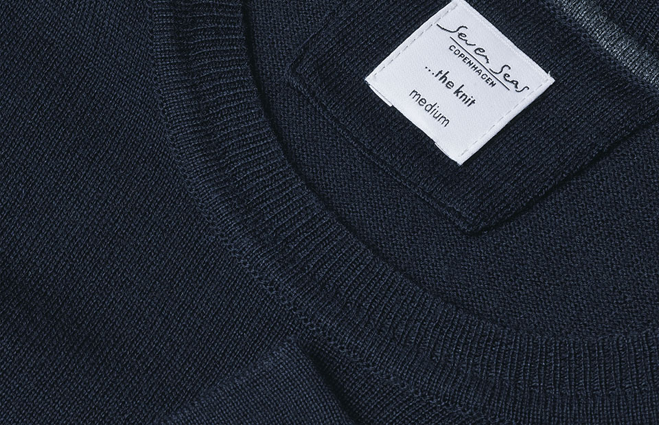 SEVEN SEAS The knit | o-neck | damski