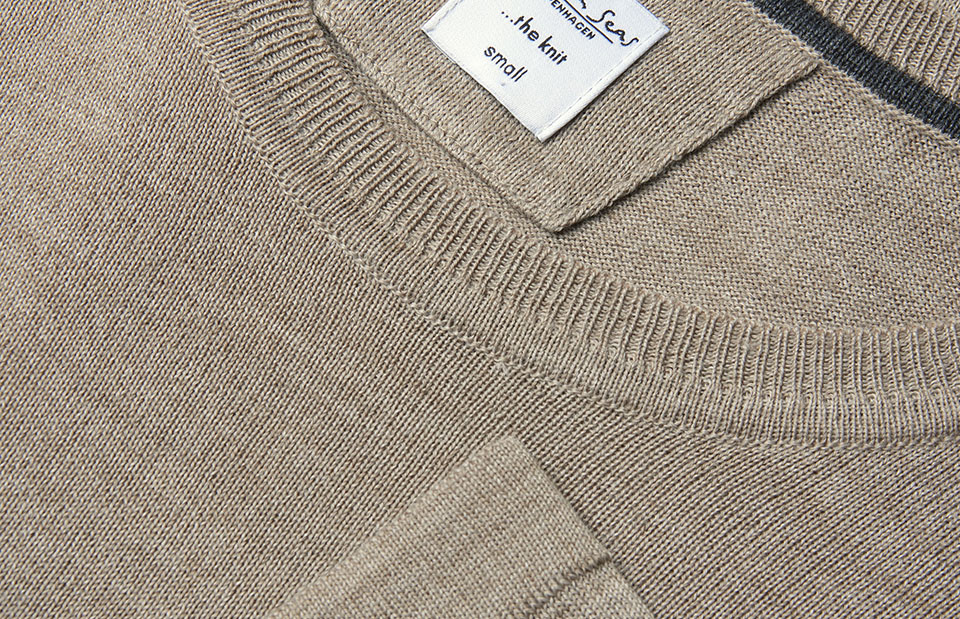 SEVEN SEAS The knit | o-neck | damski
