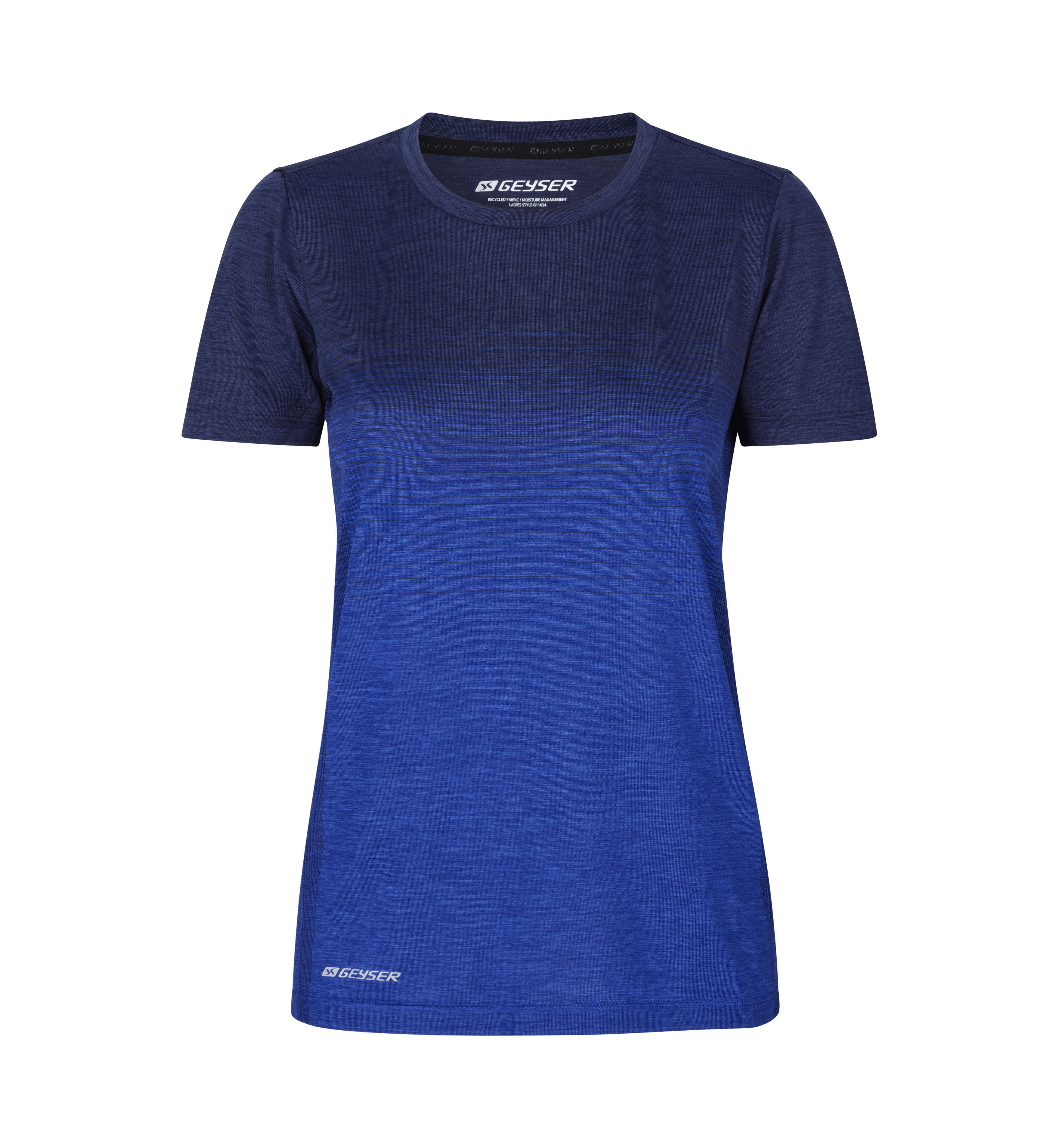T-shirt GEYSER w paski | bezszwowy | damski