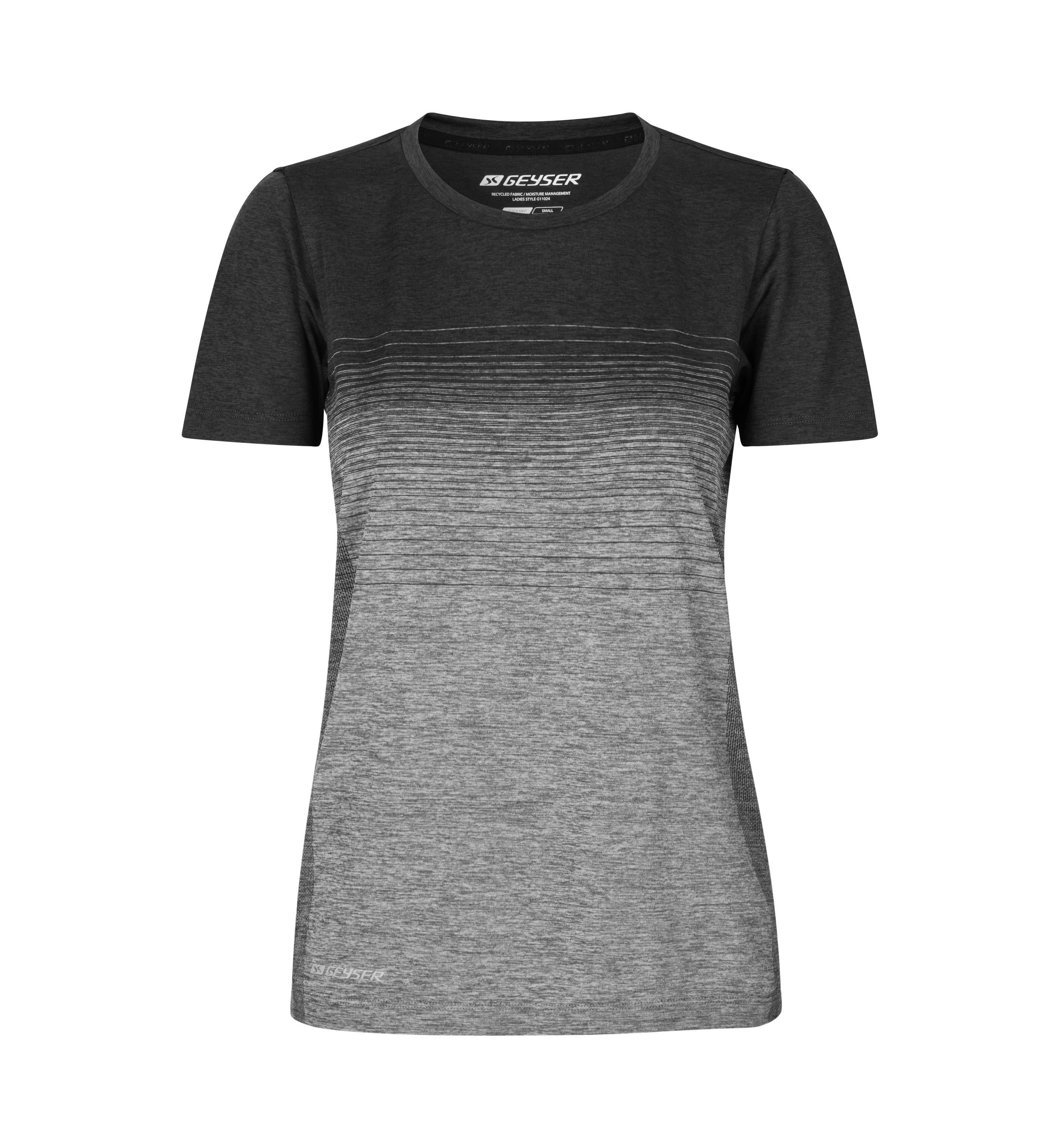 T-shirt GEYSER w paski | bezszwowy | damski