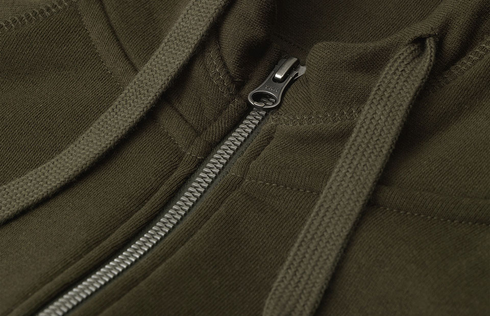 Bluza z kapturem CORE zip | damska