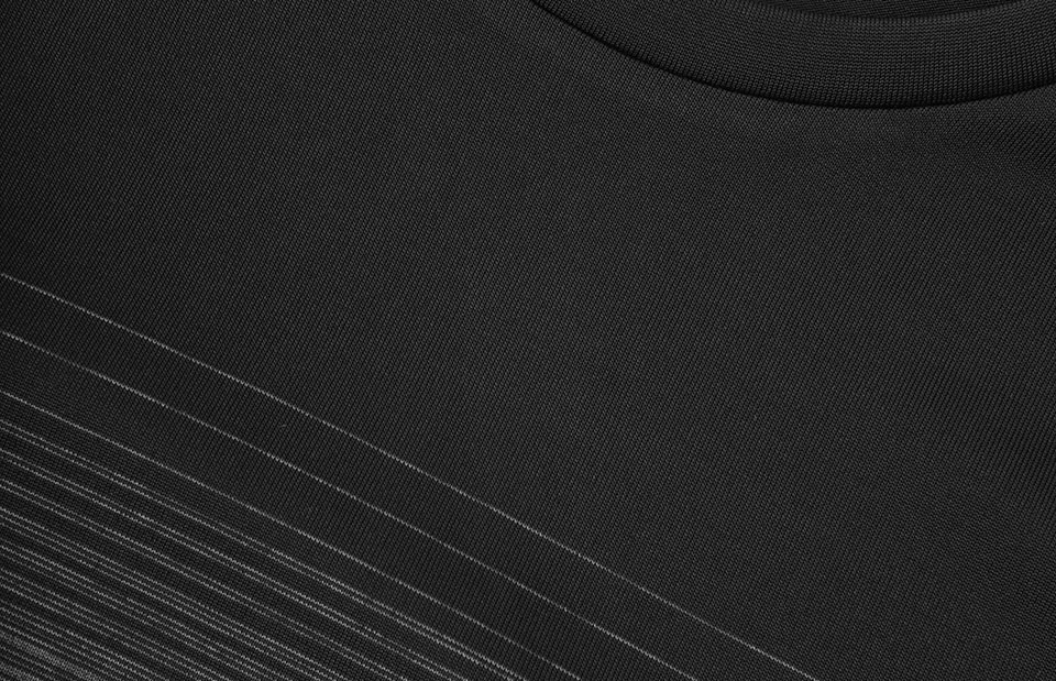T-shirt GEYSER w paski | bezszwowy