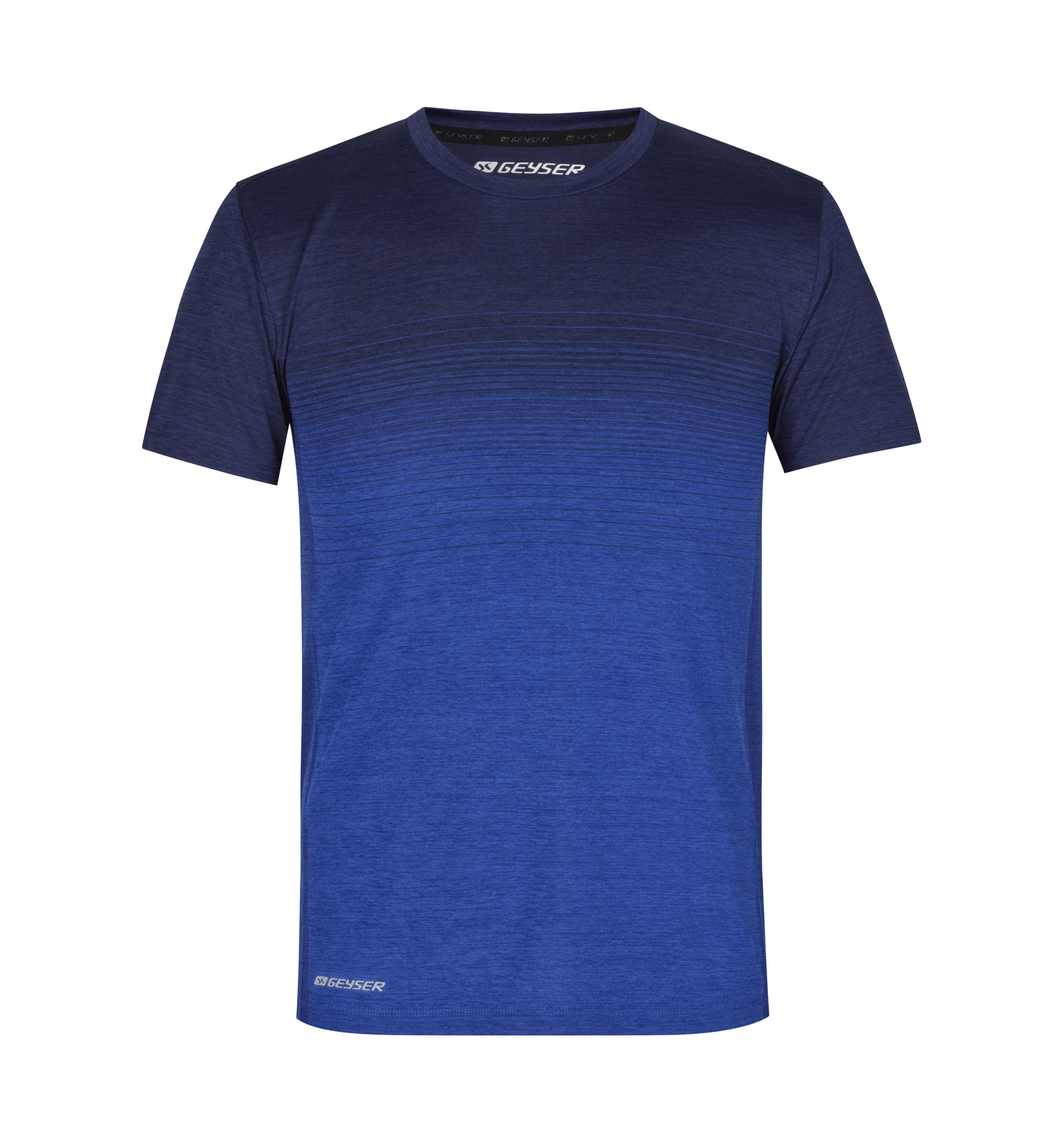 T-shirt GEYSER w paski | bezszwowy