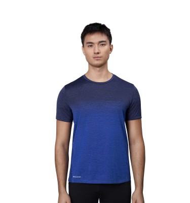 T-shirt GEYSER w paski | bezszwowy